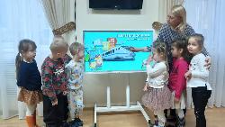 В старшей группе 2 учитель-логопед Королева М.П. провела интерактивное занятие по безопасности  «Железная дорога - не место для детских игр»
